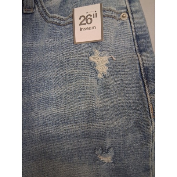 Womans Faded Blue Jeans Size 4 - Picture 4 of 7